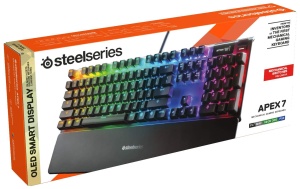 Tastatura mecanica SteelSeries Apex 7 - OLED, Switch-uri rosii, Layout AZERTY - Img 14