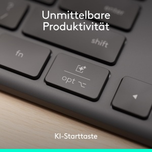 Tastatura Wireless Logitech Signature Slim Solar K980, Autonomie 10 Ani, 70 Plastic Reciclat - Img 4