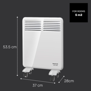 Taurus CHTA 500 Convector Electric 500W Alb IP24 Programabil - Img 8