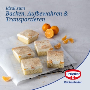 Tava de copt Dr. Oetker Bake Go 42 x 30 cm, neagra, cu transporthauba - Img 4