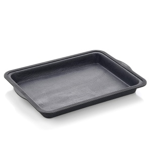 Tava de copt Zenker 36 x 26 cm, silicon cu fibra de sticla, neagra