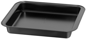 Tava de cuptor Lagostina Gustosa, antiaderenta, 29 x 23 cm, neagra