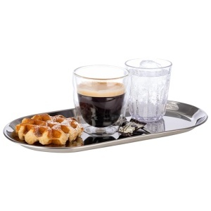 Tava de servire APS 30149, 30 x 15,5 cm, inox, lucios - Img 2