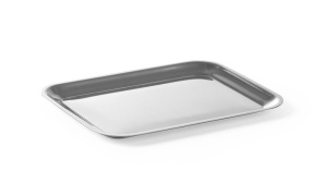 Tava de servire HENDI, inox, 205x155x10mm, usor de curatat, finisaj satinat
