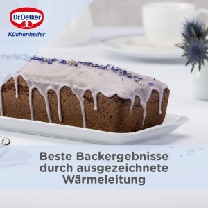 Tava pentru coacere Dr. Oetker Kastenform 30 cm, Emaille, 1900 ml, Albastru - Img 6