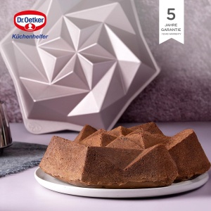 Tava pentru Gugelhupf Dr. Oetker Origami, 2000ml, Rose-Gold, Antiaderenta - Img 7