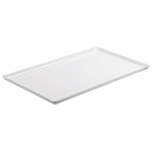 Tavita de Servire APS 83923 Float, 53 x 32,5 cm, 3 cm, Melamin, Alb