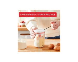 Tefal Crepes Express Smart Mixer 900 ml Teig fara cocoloase Retete integrate - Img 3