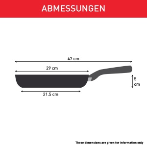Tefal Duetto Pan A70406 |28cm| curatare usoara | Etansare antiaderenta sigura| Indicator de temperatura Thermo-Spot | gatit sanatos | vase din otel inoxidabil; Gatit si prajit | Potrivit pentru inductie - Img 7