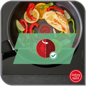 Tefal Hard Titanium Essential C38804 Tigaie 24 cm Antiaderenta cu Indicator de Temperatura - Img 6