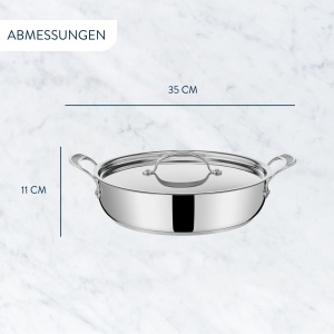 Tefal Jamie Oliver Cooks Classic E30690 Tigaie Servire 30 cm Antiaderenta Compatibila Inductie - Img 8