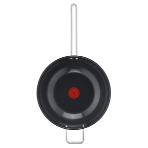 Tefal Nordica Wok din Otel Inoxidabil 28 cm Antiaderent Indicator de Temperatura - Img 2