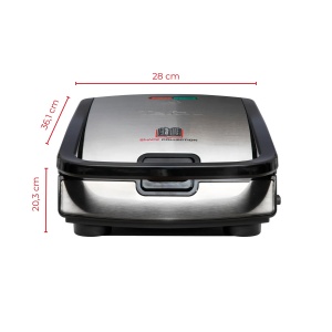 Tefal Snack Collection SW852D Aparat Sandwich si Waffe 700W NegruArgintiu - Img 7