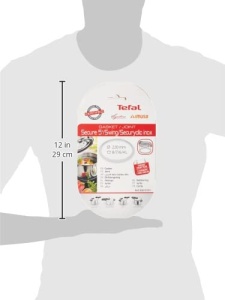 Tefal X90101 Garnitura pentru oala sub presiune Secure 5 22 cm silicon alb - Img 3