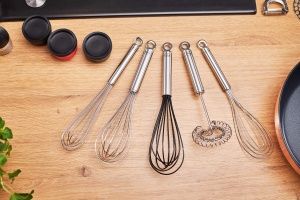 Tel de bucatarie ROSLE din inox si silicon, lungime 27 cm, rezistent la temperaturi de pana la 220 C - Img 5