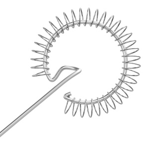 Tel de bucatarie Zyliss E980242, 30cm, inox, gri, ergonomic - Img 3
