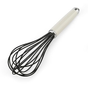Tel din silicon KitchenAid Classic rezistent la temperaturi de pana la 232degC maner ergonomic culoare migdala - Img 3