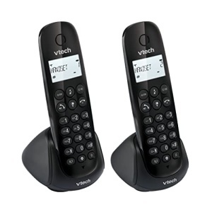 Telefon fara fir VTech CS1401 2 receptoare functie blocare apeluri ECO Mod negru - Img 15