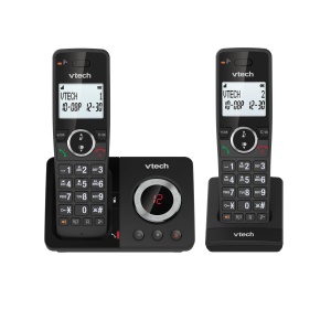 Telefon fix fara fir VTech ES2051, cu anuntare vocala, blocare apeluri nedorite