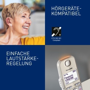 Telefon wireless Panasonic KX-TGE260GN cu functie de blocare apeluri si volum ridicat - Img 8