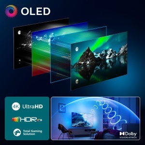 Televizor inteligent Philips Ambilight 48OLED760 4K OLED - Ecran de 48 inchi cu P5 AI Perfect Picture Engine Ultra HD Titan OS Dolby Vision si Atmos S - Img 4