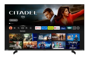Televizor QLED Toshiba 50QF5D63DA 50" (4K Ultra HD, HDR Dolby Vision, Smart TV, Tuner triplu, Alexa incorporat, Bluetooth, Sunet de la Onkyo) [2023], Negru