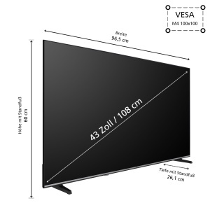Televizor Smart JVC LT-43VD3555 43 inch 4K UHD HDR Triple Tuner Negru - Img 3