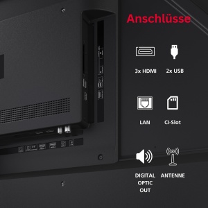 Televizor Smart SHARP 50HM5745E QLED 50 inch 4K UHD Dolby Vision HDR - Img 4