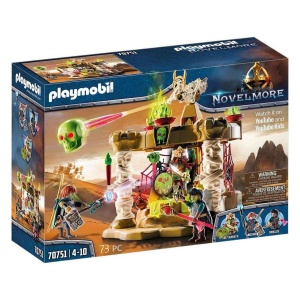 Templu Skelettarmee PLAYMOBIL Novelmore 70751 cu efecte de lumina, pentru copii de la 4 ani