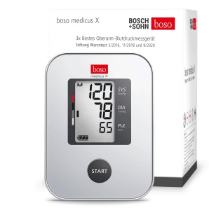 Tensiometru digital BOSO Medicus X pentru brat complet automat cu accesorii incluse
