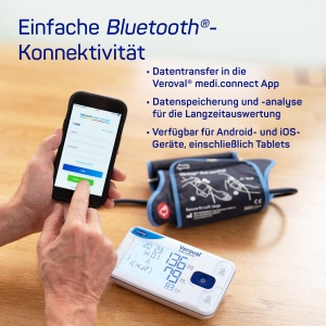 Tensiometru pentru brat, pentru aritmii cardiace, control potrivire manseta, indicator de repaus, cu software - Img 5