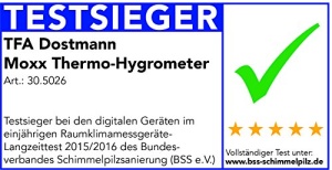 Termohigrometru digital TFA Dostmann Moxx 30502601 compact negru - Img 6