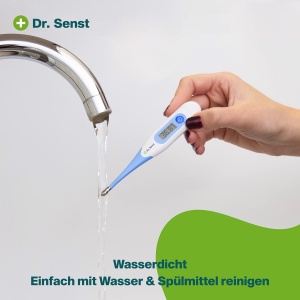 Termometru digital Dr. Senst cu alarma de febra, masurare rapida in 10 secunde - Img 4