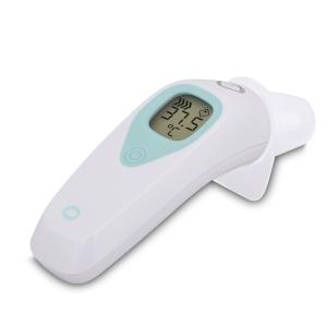 Termometru digital pentru ureche Bebeconfort, masurare rapida 1 secunda, ecran LCD, alb