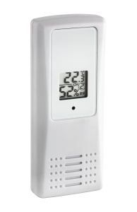 Termometru si higrometru wireless TFA Dostmann 30.3054.10, cu 3 senzori, alarma, gri - Img 3
