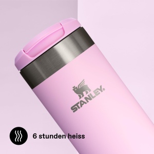 Termos cu capacitate de 0.35L Stanley Aerolight Transit - Cherry Blossom - Img 4