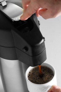 Termos cu pompa Hendi, 3L, otel inoxidabil, baza rotativa 360, argintiu - Img 2