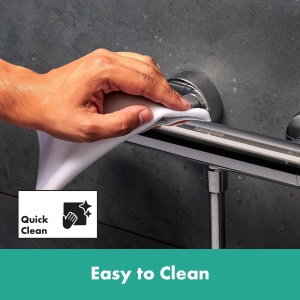 Termostat de dus hansgrohe Ecostat Element, crom, cu SafetyStop si EcoStop - Img 9