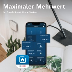 Termostat pentru calorifere Bosch Smart Home Heizkorperthermostat II M, set 3 buc, Zigbee - Img 6