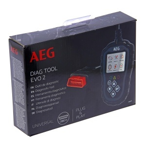 Tester auto AEG Evol 2 OBD2 citire si stergere coduri eroare analiza date vehicul test baterie - Img 7