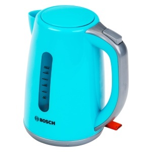 Theo Klein Bosch Kettle I Accesorii bucatarie pentru copii I Poate fi umplut cu apa I Dimensiuni: 14,5 cm x 9,5 cm x 15,5 cm I Jucarii pentru copii de la 3 ani