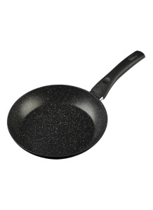 Tigaie antiaderenta Ballarini Vipiteno, aluminiu, 24 cm, negru cu puncte albe