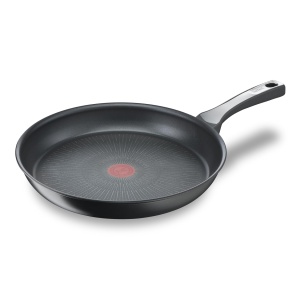 Tigaie cu inductie Tefal Unlimited On 32 cm cu acoperire antiaderenta din titan rezistenta la zgarieturi, semnal termic la temperatura ideala de prajire, fara PFOA, potrivita pentru toate tipurile de aragaz, negru, G25908 - Img 1