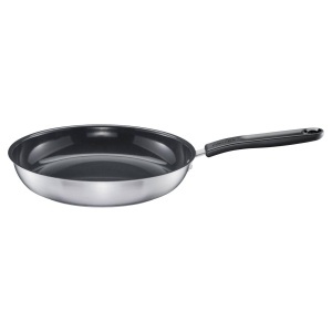 Tigaie Fiskars 26 cm, din otel inoxidabil, ceramica, argintieneagra - Img 8
