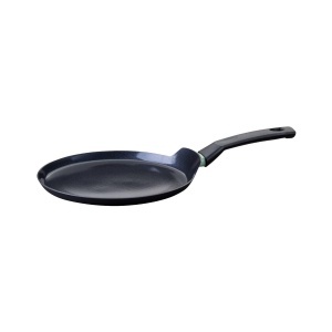 Tigaie pentru clatite Fackelmann Brandao 26 cm aluminiu reciclat invelis ceramic antiaderent negru