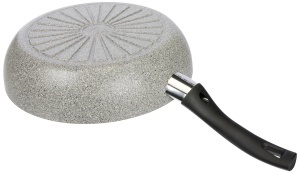 Tigaie pentru gatit BALLARINI Ferrara Granitium, 28cm, Aluminiu, Negru - Img 4