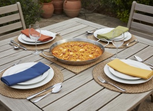 Tigaie pentru Paella IBILI, 34 cm, 6 portii, 5 straturi, inductie - Img 2