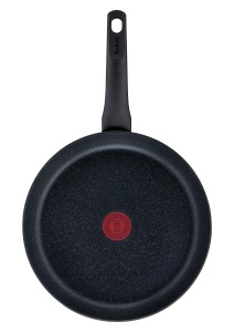 Tigaie Tefal Black Stone 28 cm, Antiaderenta Mineralia, Inductie, Neagra - Img 2