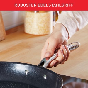 Tigaie Tefal Infinite 28 cm din otel inoxidabil, antiaderenta, cu indicator de temperatura - Img 5