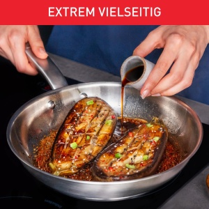 Tigaie Tefal Virtuoso E49204, 24 cm, inox, antiaderenta, pentru inductie - Img 7